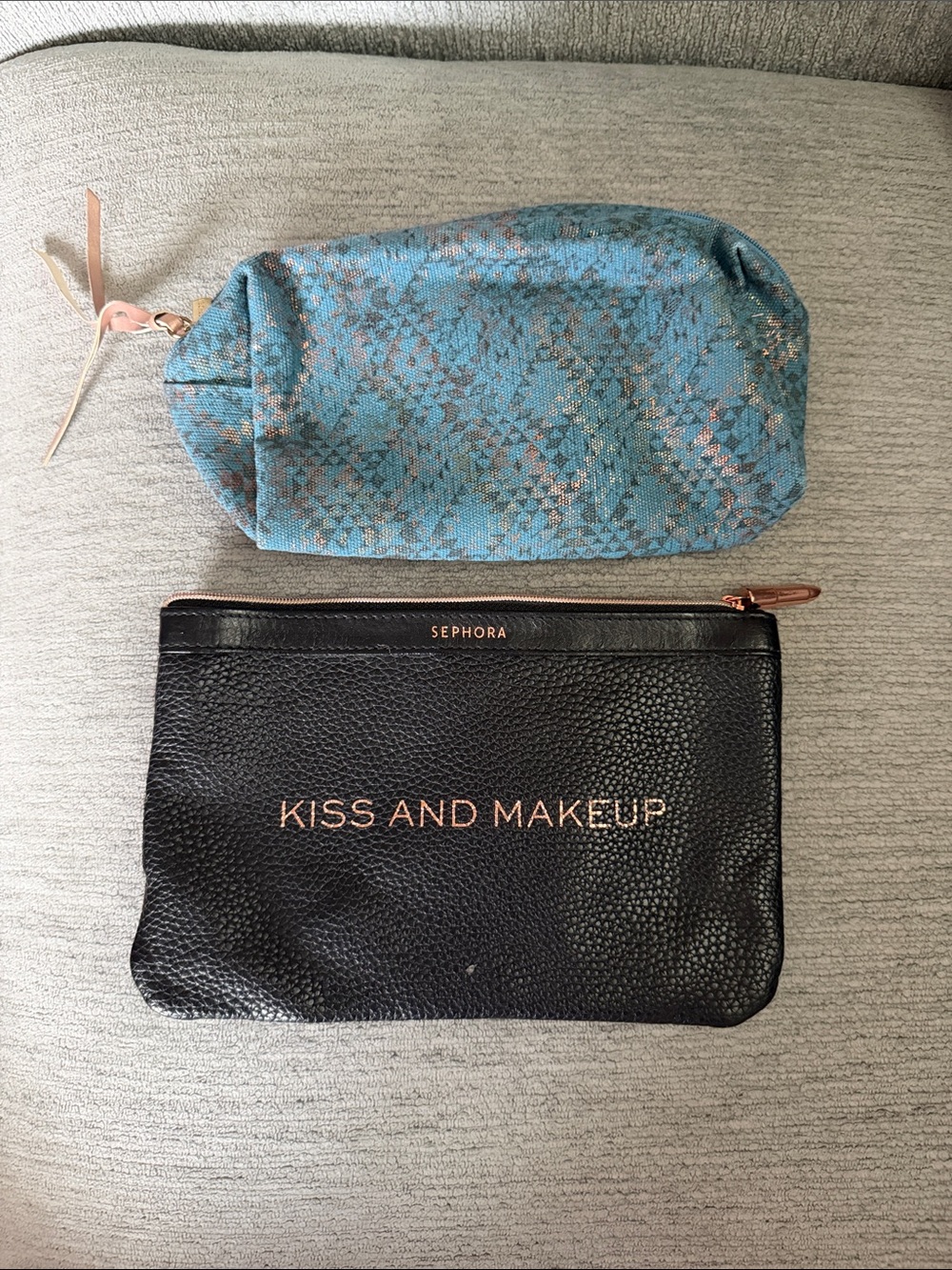 2 Sephora makeup pouches